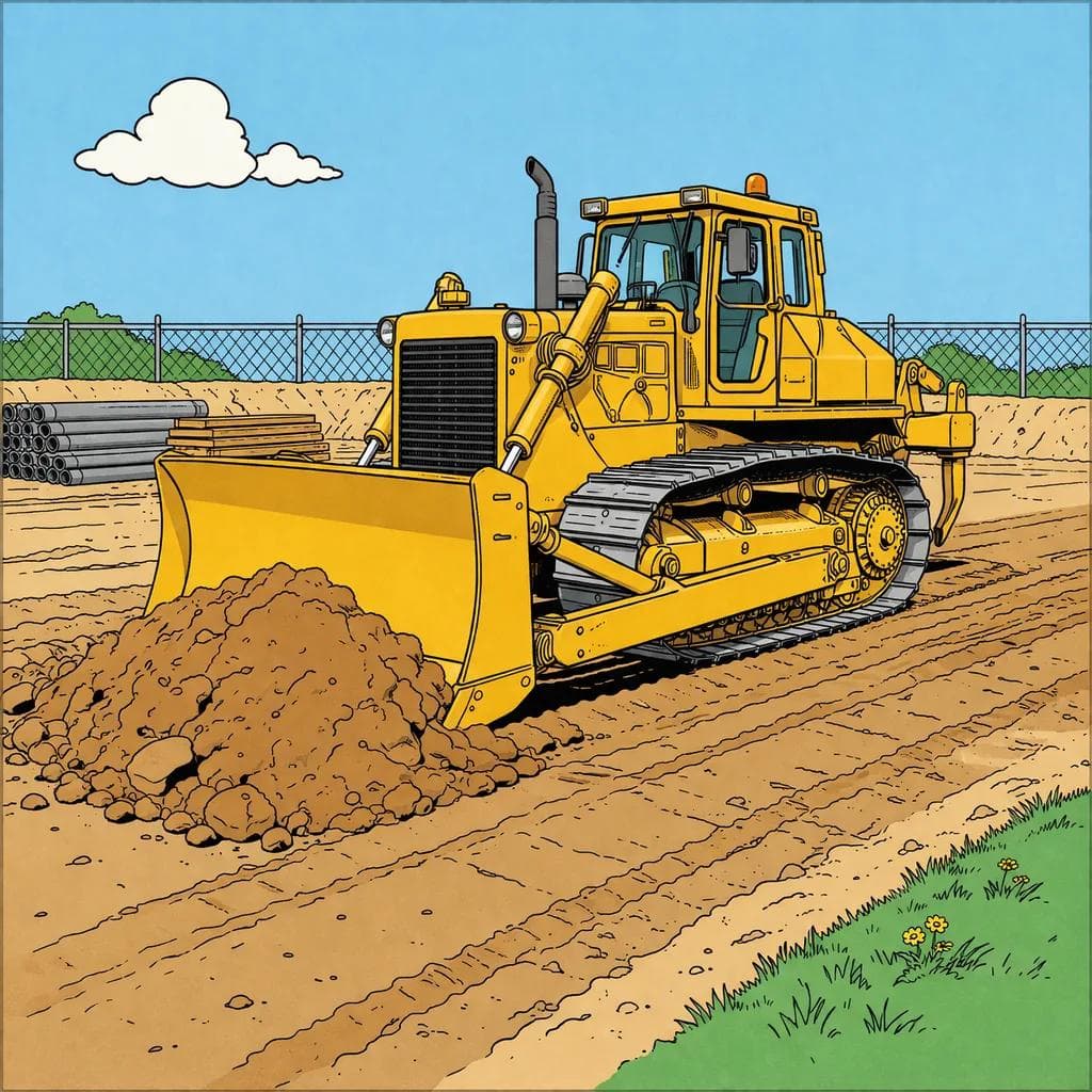 Bulldozer GPS Tracking: Utilization, Grade Control Integration & Fleet Visibility